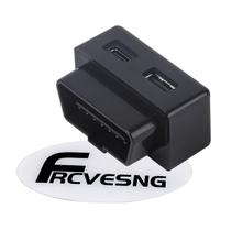 Adaptador de alimentação OBD FRCVESNG PD 30W OBD macho para USB tipo C