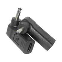 Adaptador De Alimentação Universal Para Laptop, Conector Dc Plug Usb Tipo C Fêmea Para Macho,