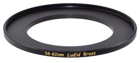 Adaptador de anel de filtro Step Up LUŽID X2 Brass 58 mm a 82 mm Adaptador de anel de filtro Step Up LUŽID X2 Brass 58 mm a 82 mm