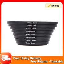 Adaptador de Anel para Lente (49mm-82mm) - 8 Peças - Alumínio Anodizado