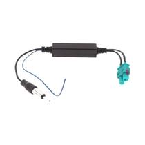 Adaptador De Antena FM Para Carro Volkswagen Audi Cayenne Com Amplificador Duplo Masculino Adaptador De Antena FM Para Carro Volkswagen Audi Cayenne Com Amplificador Duplo Masculino