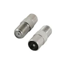Adaptador De Antena P/tv E Dvd Portátil Pino Europeu 50pçs