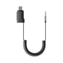 Adaptador De Áudio Bluetooth 5.4 Para Carro, Receptor De Música Sem Fio 3.5MM AUX Com Microfone, Kit