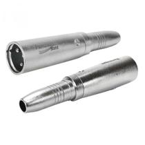 Adaptador de Áudio Cannon Macho para P10 Fêmea Mono 6,35mm 0038611