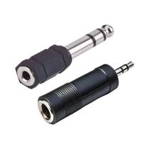 Adaptador De Áudio Estéreo De 3.5mm Fêmea Para 6.35mm Macho, Conector De Microfone Adaptador De Áudio Estéreo De 3.5mm Fêmea Para 6.35mm Macho, Conector De Microfone