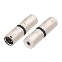 Adaptador de áudio HOZIBING XLR macho para 1/4 TRS fêmea (D1053) Adaptador de áudio HOZIBING XLR macho para 1/4 TRS fêmea (D1053)