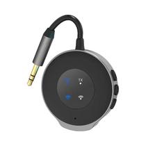 Adaptador De Áudio Sem Fio Bluetooth 5.3 Transmissor Receptor 3.5mm AUX 2 Em 1 Para Carro E Fones De Adaptador De Áudio Sem Fio Bluetooth 5.3 Transmissor Receptor 3.5mm AUX 2 Em 1 Para Carro E Fones De