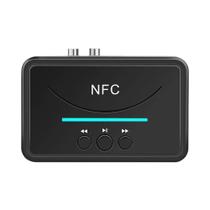 Adaptador De Áudio Sem Fio Bluetooth NFC 5.0 A2DP AUX 3.5mm RCA USB Para Kit De Carro E Alto-falante Adaptador De Áudio Sem Fio Bluetooth NFC 5.0 A2DP AUX 3.5mm RCA USB Para Kit De Carro E Alto-falante