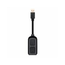 Adaptador de Áudio Stereo USB Redragon Circe - P2/P3 - Plug and Play - Chipset CW1088 - HA100