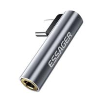 Adaptador De Áudio Tipo-C Para Jack De 3,5mm Para iPhone 16 15 14 13 Samsung Essager Conversor