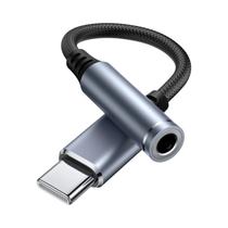 Adaptador De Áudio USB-C Para Conector De Fone De Ouvido De 3,5mm Para iPhone 15 pro MAX Samsung Adaptador De Áudio USB-C Para Conector De Fone De Ouvido De 3,5mm Para iPhone 15 pro MAX Samsung
