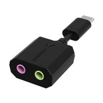 Adaptador de Áudio USB-C Sabrent - Plug and Play para Windows e Mac
