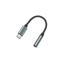 Adaptador de Áudio USB Type-C para 3.5mm Chip DAC Integrado
