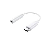 Adaptador de Áudio USB Type-C (Tipo C) para P2 3.5mm com Chip DAC