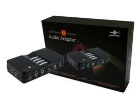 Adaptador de áudio Vantec NBA-200U USB externo 7.1 canais preto