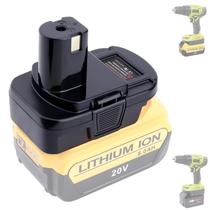 Adaptador de batería Biswaye para Dewalt 20V a Ryobi 18V