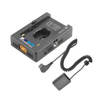 Adaptador De Bateria Falsa Sony A7R V IV III II A7C II A7CR NP-FZ100 Com Placa De Montagem E Saídas Adaptador De Bateria Falsa Sony A7R V IV III II A7C II A7CR NP-FZ100 Com Placa De Montagem E Saídas