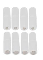 Adaptador de bateria LAMPVPATH AAA para AA (pacote de 8) Conversor