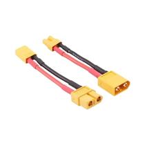 Adaptador de Bateria RC - 2 Unidades XT60, Deans, Mini Tamiya, XT30, EC3, MPX (14AWG, 4cm)