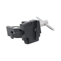 Adaptador de Bateria V-Mount Ajustável e Resistente com Braçadeira para Tripé e Suporte de Luz