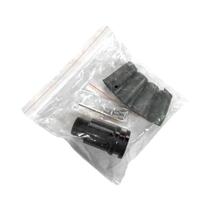 Adaptador De Botão De Câmbio De Alumínio Preto M18x1.5 Para Câmbios Não Rosqueados 8mm 10mm 11mm