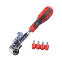 Adaptador De Broca Em Ângulo De 105 Graus Com Eixo Flexível Para Extensão De Ferramentas Elétricas