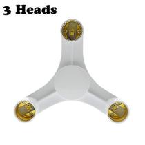 Adaptador de cabeça de lâmpada E27 1 Turn 3 Conversion Jiujiuso - Branco