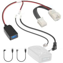 Adaptador de cabo de alimentação de detector de radar Gonifeto para Toyota