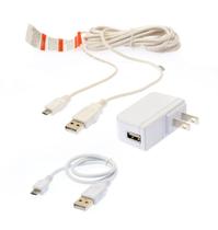 Adaptador de cabo de alimentação Infant Optics DXR8 Monitor 2018 Branco Adaptador de cabo de alimentação Infant Optics DXR8 Monitor 2018 Branco