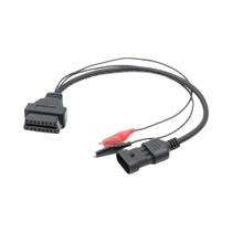 Adaptador De Cabo De Diagnóstico Fiat Alfa Lancia OBD2 3Pin Para Plugue De Extensão De Carro De