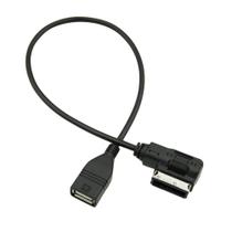 Adaptador de cabo de interface de música USB SIXRUN para Q5 Q7 R8 A3 A4 A5 A6