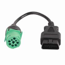 Adaptador De Cabo De Scanner De Diagnóstico OBD2 De 16 Pinos Para Motor Diesel Cummins Com Conector