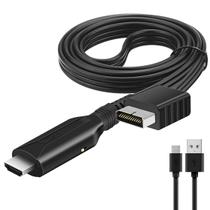 Adaptador de cabo HDMI para console Playstation 2 e Playstation 1