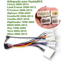 Adaptador De Cabo Para Rádio Multimídia Android Para Toyota Corolla, Highlander, RAV4, Vios E Yaris