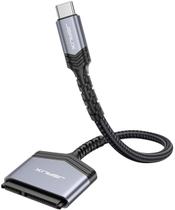Adaptador de cabo SATA para USB C JSAUX USB-C 3.1 a 2,5” SATA III