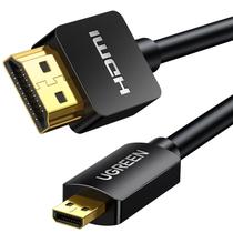 Adaptador de cabo UGREEN Micro HDMI para HDMI 4K 60Hz 1m