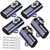 Adaptador de carregador USB C, pacote com 5 unidades, para fones de ouvido Aftershokz