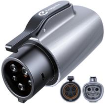 Adaptador de carregamento Ecogenix Tesla para J1772 80A 240V Silver