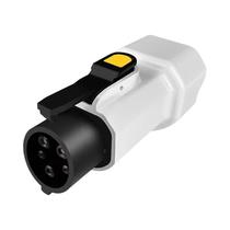 Adaptador De Carregamento IONIQ 5/6 KIA EV6/9 MG EV Tipo 1 V2L Com Descarregador E Tomada EU Para
