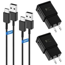 Adaptador de carregamento JULAM 3m Type C Fast Charger, pacote com 2