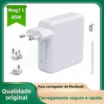 Adaptador De Carregamento Magnético Magsafe 85W 1L Para MacBook Air pro Série A1286 A1297 A1343
