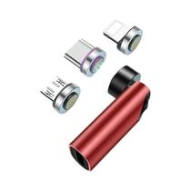 Adaptador De Carregamento Magnético Rotativo De 540 Graus PD 5A Cabo De Dados Tipo-C Para Celulares