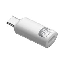 Adaptador De Carregamento Rápido De 45W Tipo C Para Lightning Para iPhone 15 16 iPad Conversor USB C