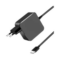 Adaptador De Carregamento Rápido USB C De 65W Para MacBook Pro, Dell Latitude, Lenovo, Huawei