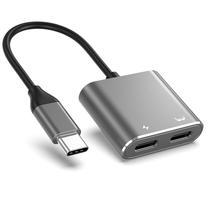 Adaptador de carregamento USB-C para óculos AR KIHENG para switch OLED Adaptador de carregamento USB-C para óculos AR KIHENG para switch OLED