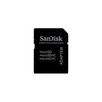 Adaptador de cartão de memória SanDisk microSD para SD, preto