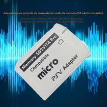 Adaptador de Cartão de Memória SD2VITA 6.0 para PlayStation Vita (PSV 1000/2000) - 3.65