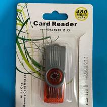 Adaptador de Cartão de Memória USB Micro com Transmissão de Dados de Alta Velocidade