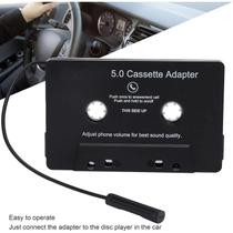 Adaptador De Cassete Bluetooth 5.0 Para Carro Com Microfone, Adaptador De Áudio Auxiliar, 6 Horas De Adaptador De Cassete Bluetooth 5.0 Para Carro Com Microfone, Adaptador De Áudio Auxiliar, 6 Horas De