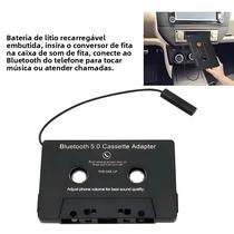 Adaptador De Cassete Bluetooth 5.0 Para Carro Com Microfone, Adaptador De Áudio Auxiliar, 6 Horas De Adaptador De Cassete Bluetooth 5.0 Para Carro Com Microfone, Adaptador De Áudio Auxiliar, 6 Horas De